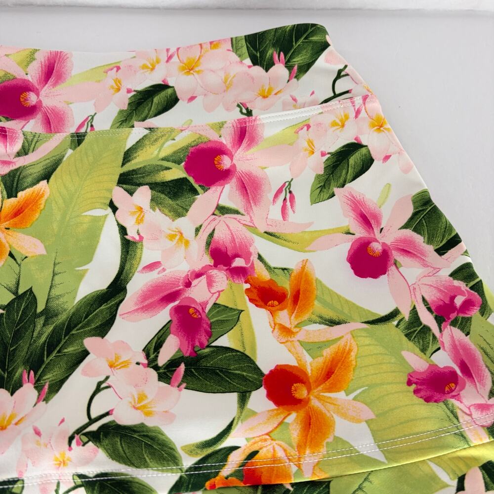 Tommy Bahama Everyday Active Tropical Floral Ruffle Skort Size XS - Picture 13 of 15